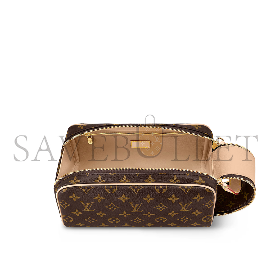 LOUIS VUITTON DOPP KIT TOILET POUCH M44494 (28*17*15cm) LOUIS VUITTON DOPP KIT TOILET POUCH M44494 (28*17*15cm)
